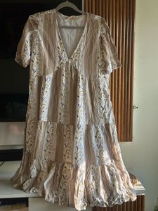 Boho Tiered Dress - M