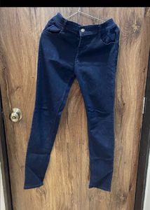 Dark Blue Denim Jeans