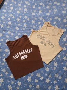 Combo Crop Tank Tops