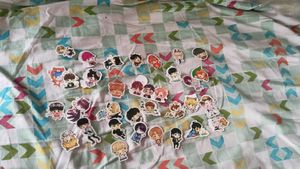 Cute Chibi K-pop Stickers Pack