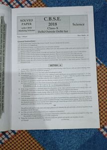 Class 10 CBSE Science Sample Papers -2019 Edition