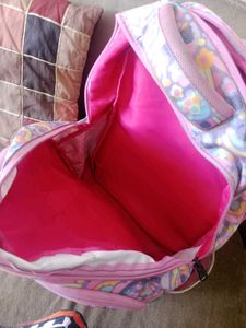 Cute Girls Pink School Backbag