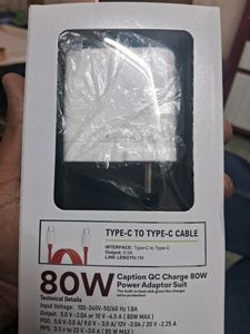 80 W CHARGER + VOCC SUPER FAST