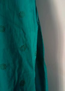 Teal Sleeveless Tunic Top