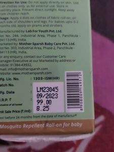 Mother Sparsh Natural Mosquito Repellent