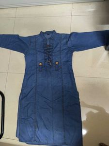 Stylish Blue Denim Kurta