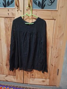 Elegant Black Long Sleeve Top