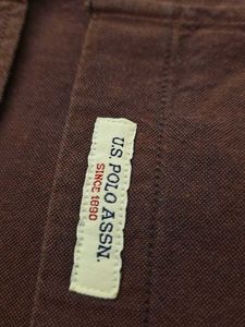 US Polo Assn Burgundy Shirt