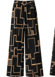 Chic Black Print Co-ord Set