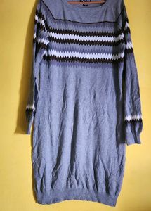 Grey Warm Bodycon MIDI Dress😍
