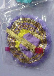 Ornate Deity Dresses for Worship combo  Of 6 pc