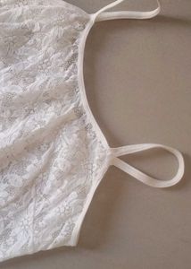 Womens Sheer Lace Camisole Top