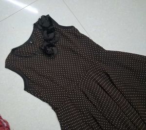 Chic Polka Dot Sleeveless Dress