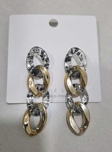 Glamorous Chain Drop Earrings