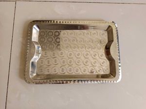 New Unused Stainless Steel Serving Tray
