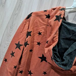 Rust Hoodie Jacket