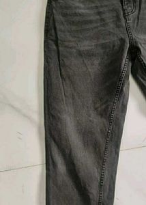 Classic Grey Denim Jeans