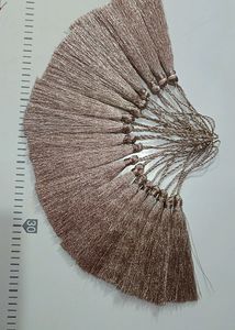 Tassels (pack of 18) Light Golden Zari