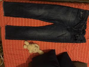 Vintage Levi Navy frayed jean