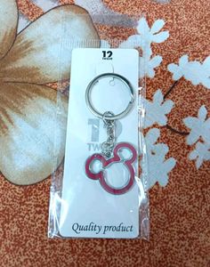 Cute Mickey Mouse Keychain