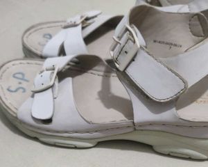 BATA Comfortable Beige Sandals...