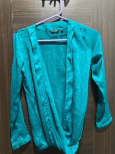 New Dark Silky Designer Top for Ladies