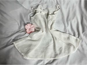 Chic Off-White Embellished Gown🤍