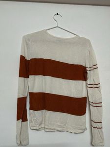Striped Long Sleeve Top