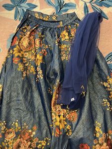 Floral Lehenga with Dupatta