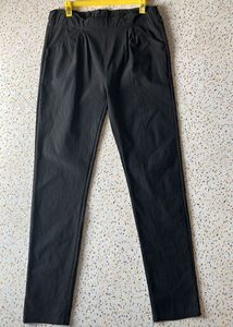 Elegant Black Casual Pants (stretchable)