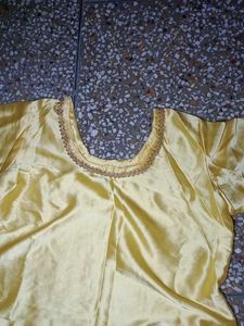 satin salwar kameez