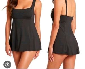 Stylish Black paded Swim Dress