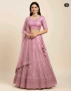 Pink Lehenga Choli