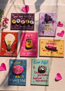 Combo Set of 3D Clay Fridge Magnets 🌷