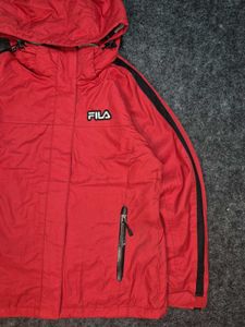 FILA Red Hooded Jacket