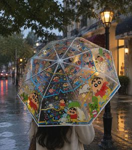 Cute Shinchan Transparent Umbrella