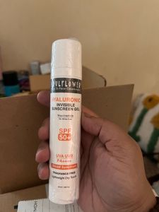 Invisible Sunscreen Gel