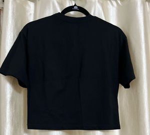 Rolling Stones NYC Graphic Cropped T-Shirt