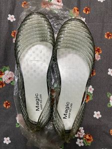 Stylish Jelly Ballet Flats