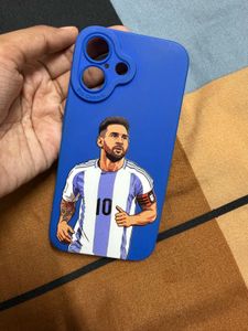 Messi iPhone 16 silicone Case