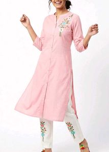 Pink Kurta set