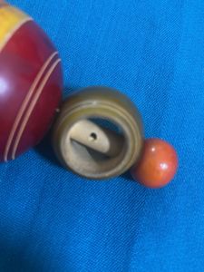 Vintage Wooden Spinning Top Toy, good old lattu