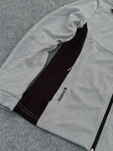 K-Swiss Men's Grey Zip-Up Jacket