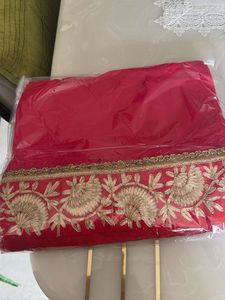 Elegant Red Saree