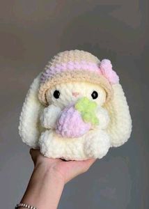 Handmade Crochet Bunny Plush