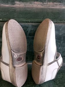 White Mary Jane Shoes