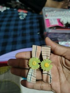 Cute Floral Hair Clips