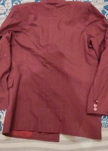 Maroon korean coat