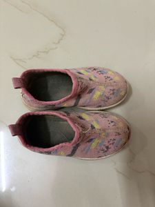 Cute Pink Kids Shoes