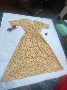 Floral Print Mini Dress